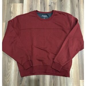 North Hudson Outfitters Crewneck Sweatshirt Sz Large Men's Red